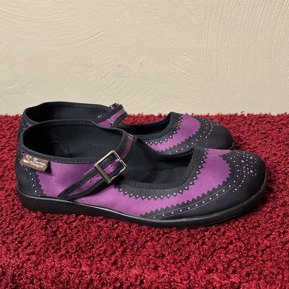 CHOCOLATICAS HAVANA WOMEN'S MARY JANE FLAT SHOES Size 37/7 - Picture 7 of 17